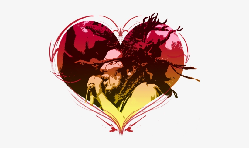 Heart,jamaica,bob - Raggae Love Phone Case - Iphone 5c, transparent png download