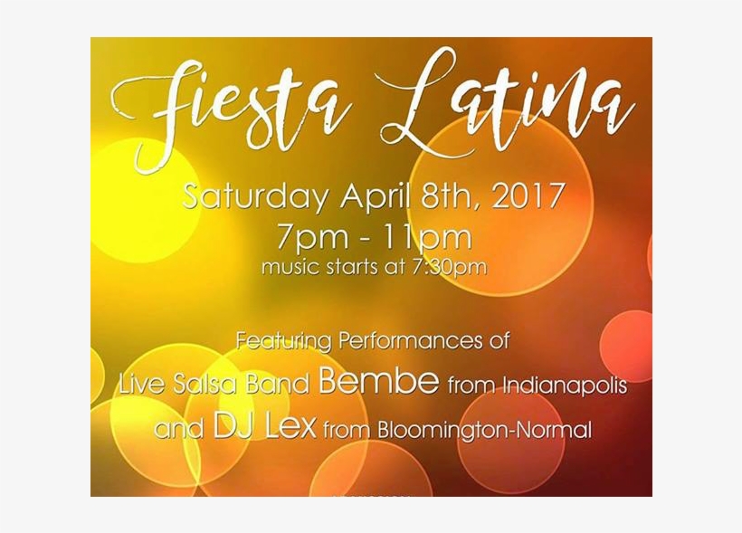 The Fiesta Latina Cultural Heritage Dinner Will Bring - Flyer, transparent png download