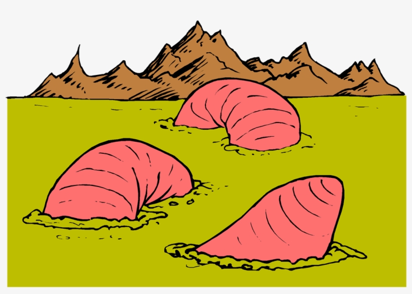These Eighties Retro Alien Clip Art Images Are A Lot - Worm, transparent png download