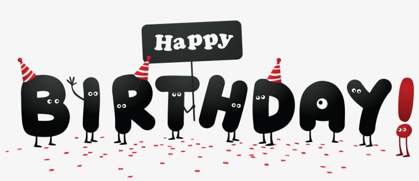 Funny Happy Birthday Without Shadows Clipart Picture - Happy New Year 2012, transparent png download