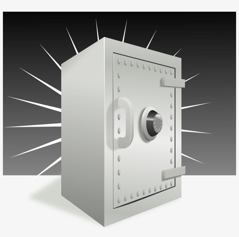 Vault-154023 - Safebox Clipart, transparent png download