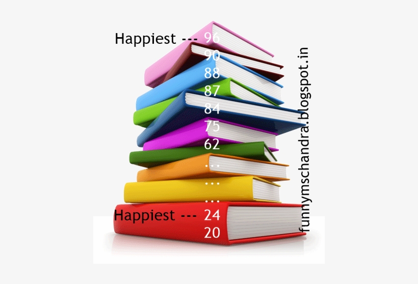 The Happiest People In A Class Are Highest And 2nd - Education Books, transparent png download