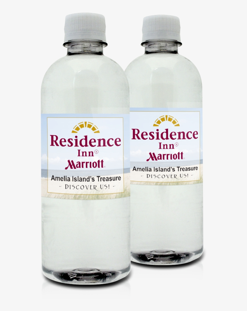 Custom Bottled Water For Hotels And Restaurants - Residence Inn, transparent png download