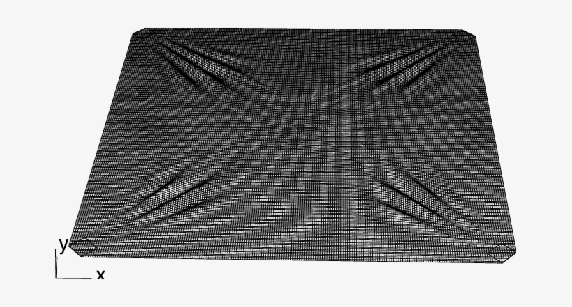 Wrinkled Shape For T1/t2 = 1 - Monochrome, transparent png download