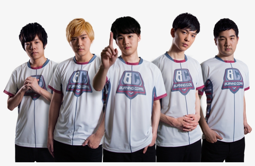 Burning Core 2017 Summer Roster - Burning Core Lol, transparent png download