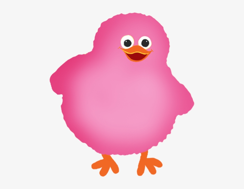 Pink Easter Chick - Pink Chicken Transparent, transparent png download
