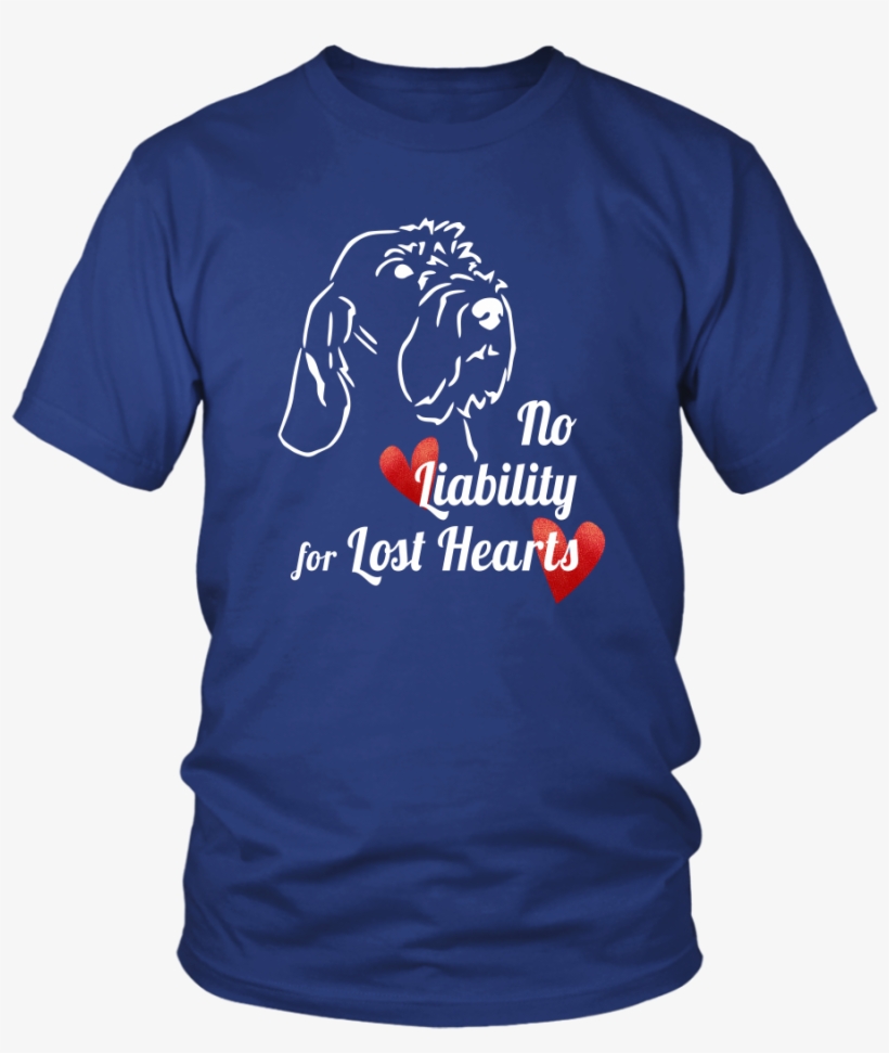 Spinone Italiano No Liability For Lost Hearts V2 T-shirt, - Grad Squad T Shirts, transparent png download
