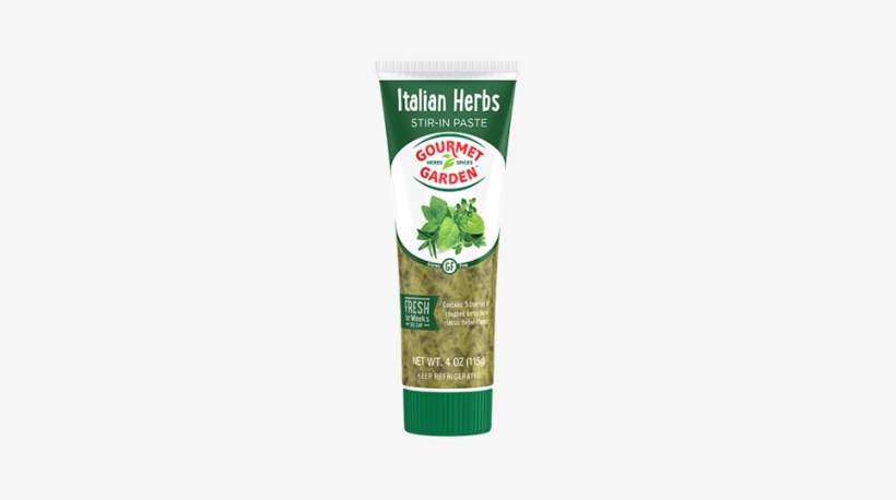 Gourmet Garden Italian Herbs Stir-in Paste, 4 Oz - Gourmet Garden Italian Herbs Paste, transparent png download