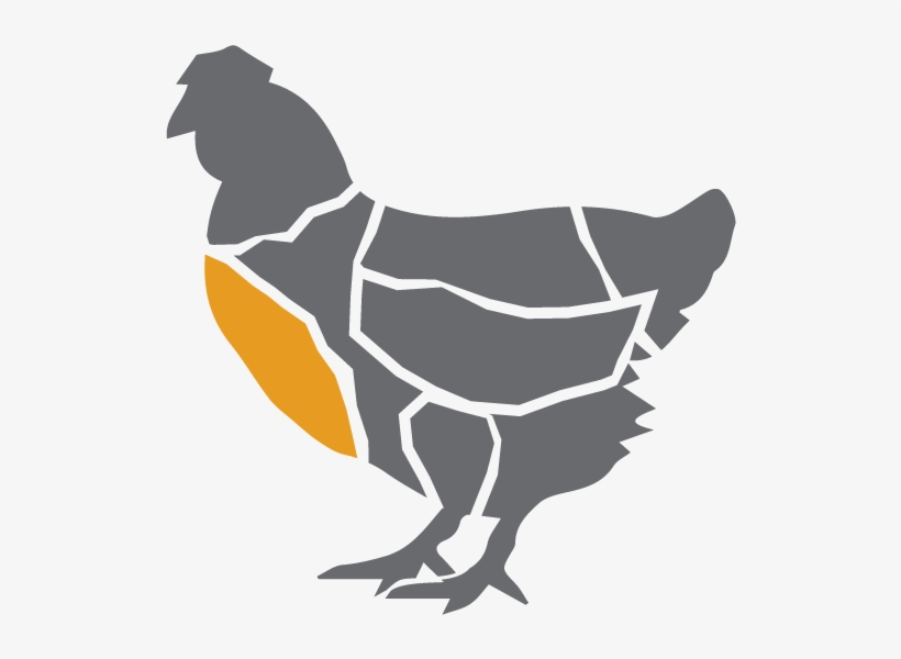 Clipart Chicken Chicken Leg - Breast Chicken Art Png, transparent png download