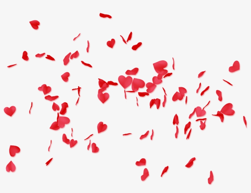 Mking Myeverything Fallinghearts - Happy Valentine's Day - Cupid Cherub With Hearts Card, transparent png download