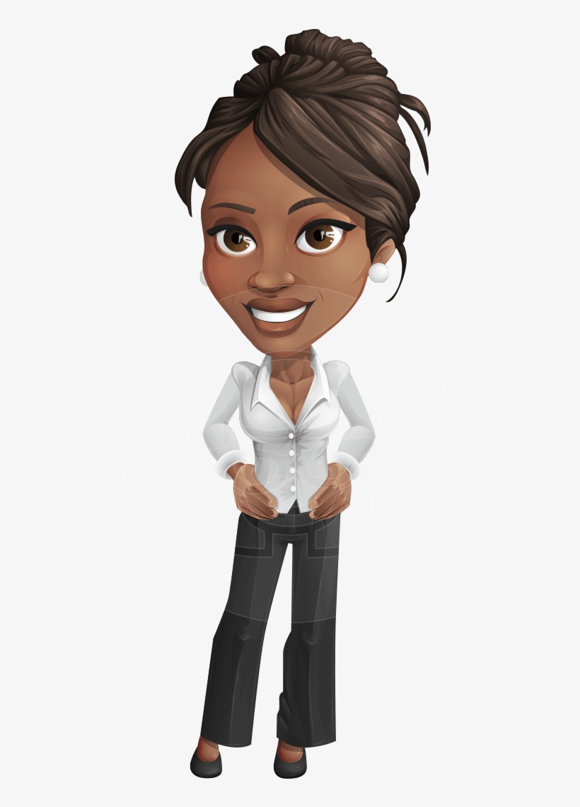 Chloe As Miss Profit - African American Female Character Png, transparent png download
