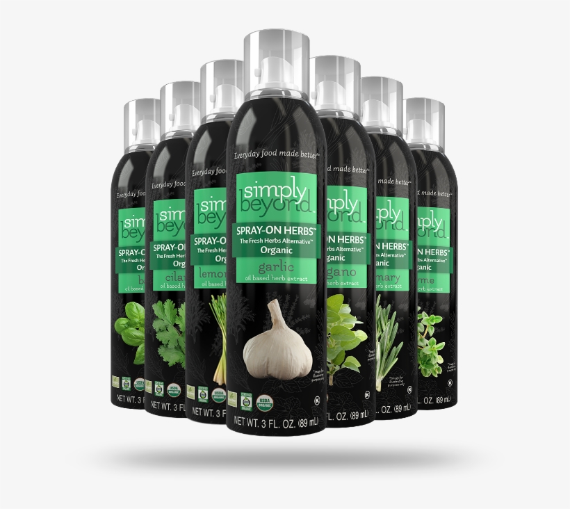 Organic Herbs Flavours - Simply Beyond - Organic Spray On Herb Cilantro - 3, transparent png download
