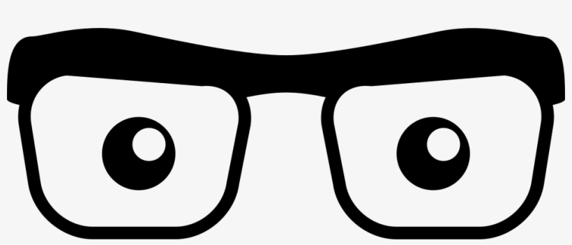 Eyes Looking Through Eyeglasses, transparent png download