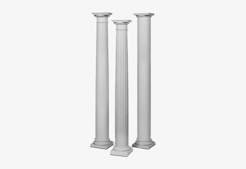 Tapered, Fluted & Non-tapered - Column, transparent png download