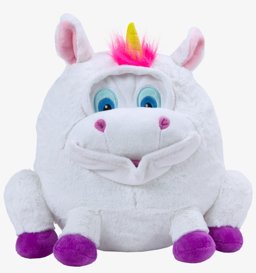 Play Face Pals Unicorn 40cm, , Large - Stuffed Toy, transparent png download
