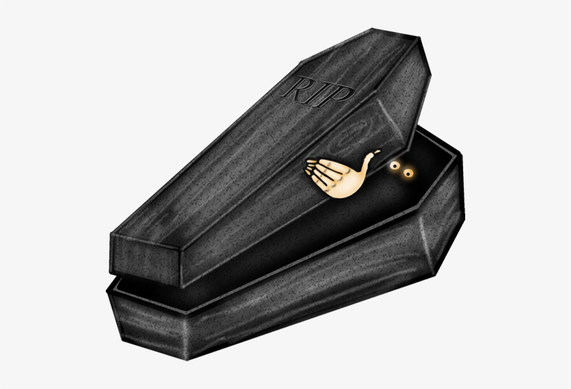 Coffin-006 - Halloween Coffin, transparent png download