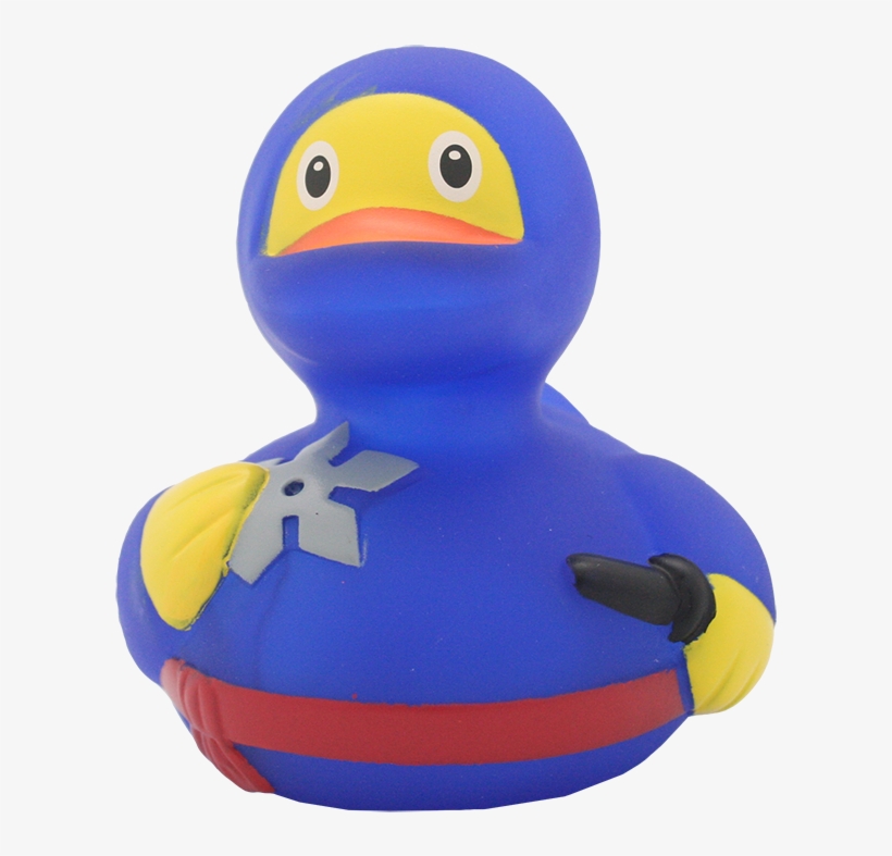 Ninja Rubber Duck By Lilalu - Ninja Duck Transparent PNG - 800x800