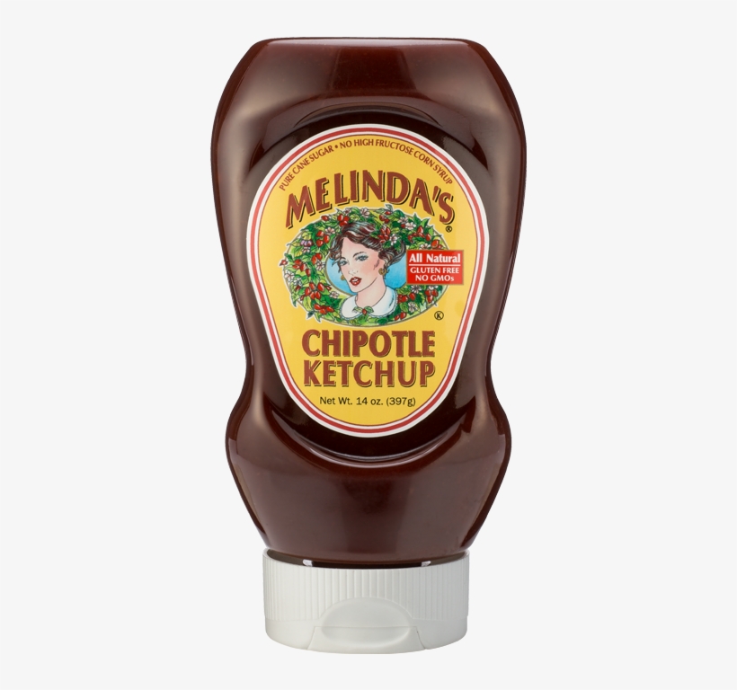 Melindas Chipotle Ketchup - Melinda's Habanero Ketchup, transparent png download