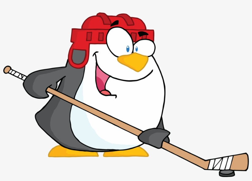 Hockey Player Clipart - Hockey Clip Art, transparent png download