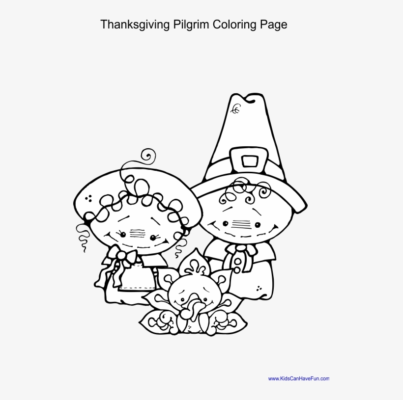 Thanks Giving Day For Coloring, transparent png download