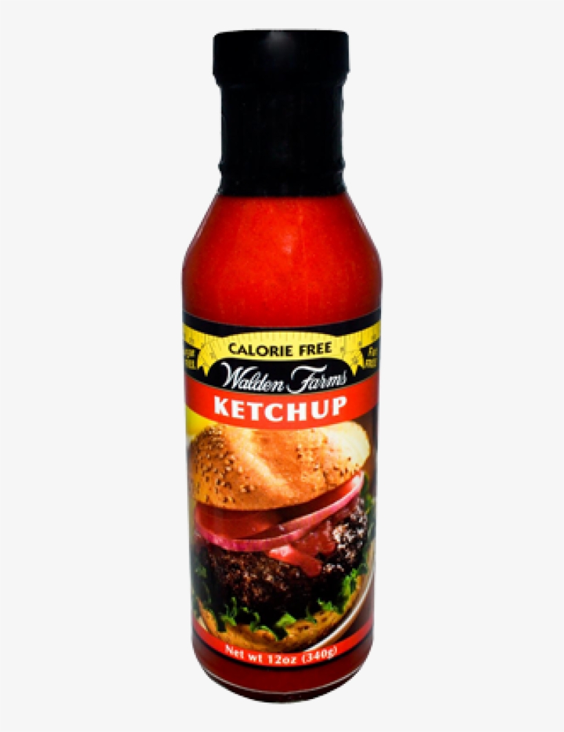 Walden Farms Condiment, Tomato Ketchup 12 Fl Oz - Walden Farms - Calorie Free Ketchup - 12 Oz., transparent png download