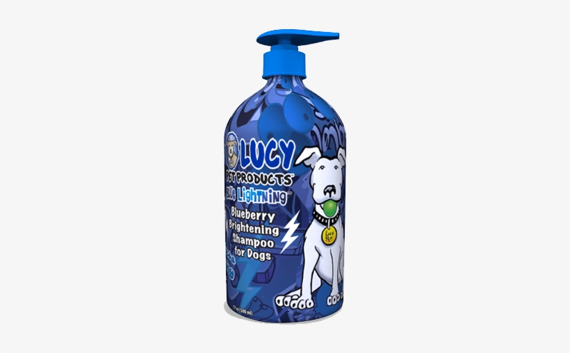 Lucy Pet Products™ Blue Lightning™ Blueberry Brightening - Lucy Pet Blue Lightning Blueberry Brightening Shampoo, transparent png download
