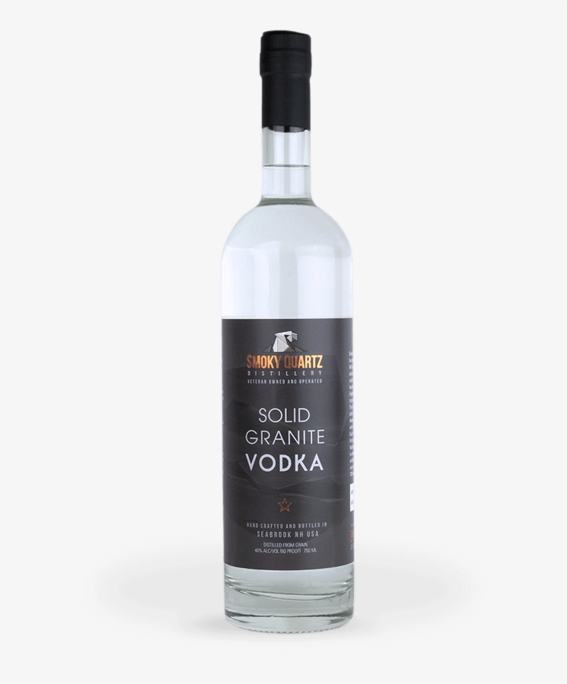 Solid Granite Vodka - Smoky Quartz Distillery, transparent png download