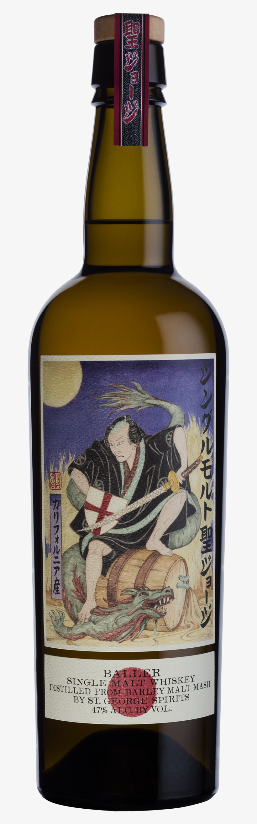Baller Single Malt Whiskey - St George Baller Single Malt Whiskey, transparent png download