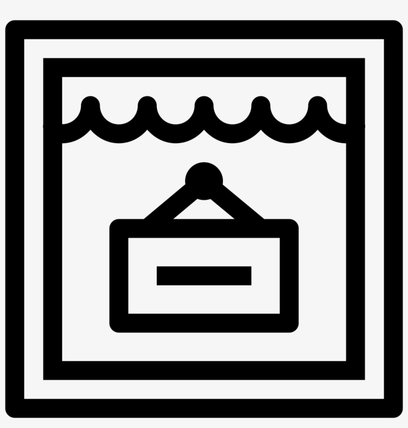 Hanging Sign In Window Icon - Vistara Airlines Logo Png, transparent png download