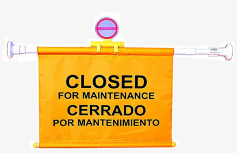 Hanging Safety Sign - Janico 1076 Safety Doorway Hanging Sign For Maintenance,, transparent png download