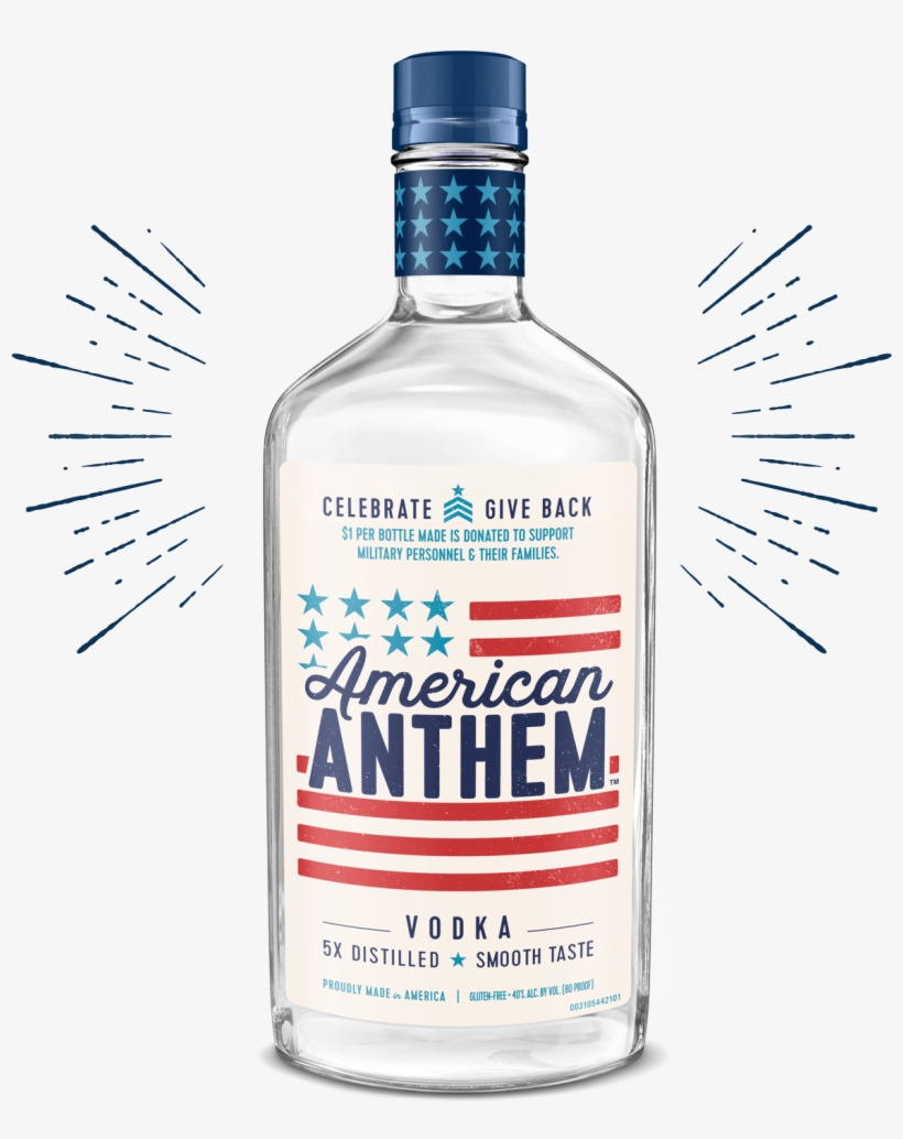 American Anthem Vodka, transparent png download