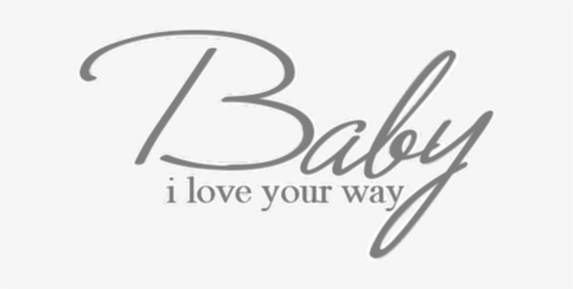 Bwitchen Wordart Babyiloveyourway Image - Transparent Word Art Png, transparent png download