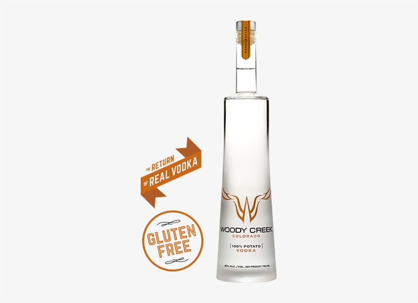 100% Potato Vodka - Woody Creek Distillers, transparent png download