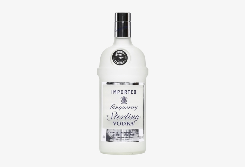 Tanqueray Sterling Vodka - Tanqueray Imported Sterling Vodka - 750 Ml Bottle, transparent png download