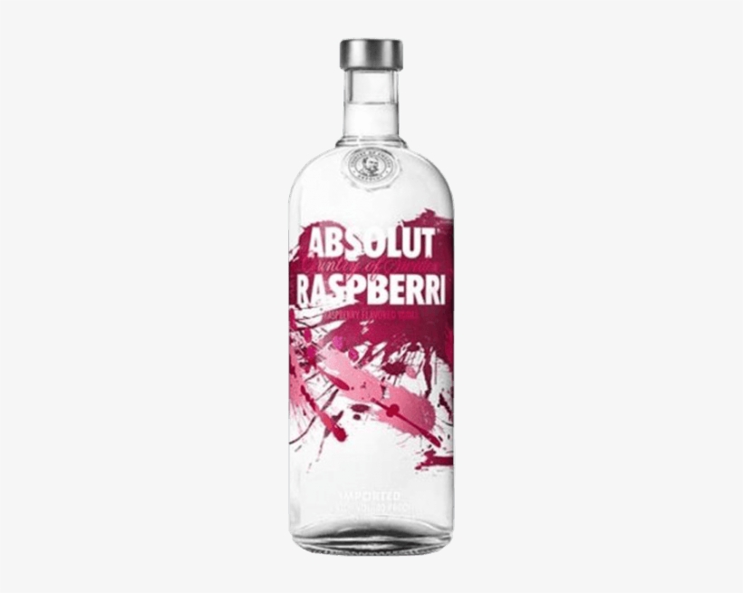 Absolut Raspberri - Vodka Raspberry-flavoured - Absolut - Absolut Raspberri Flavoured Vodka, transparent png download