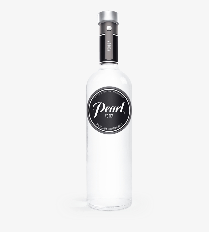 Pearl Vodka Bottle - Pearl Vodka Black, transparent png download