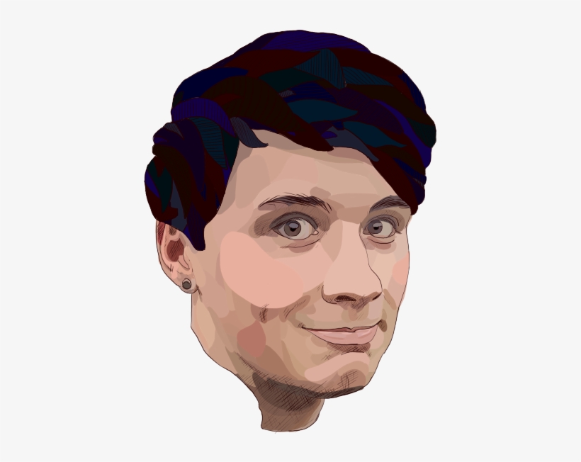Voici Un Portrait De Dan Howell, Aka Danisnotonfire, - Man, transparent png download