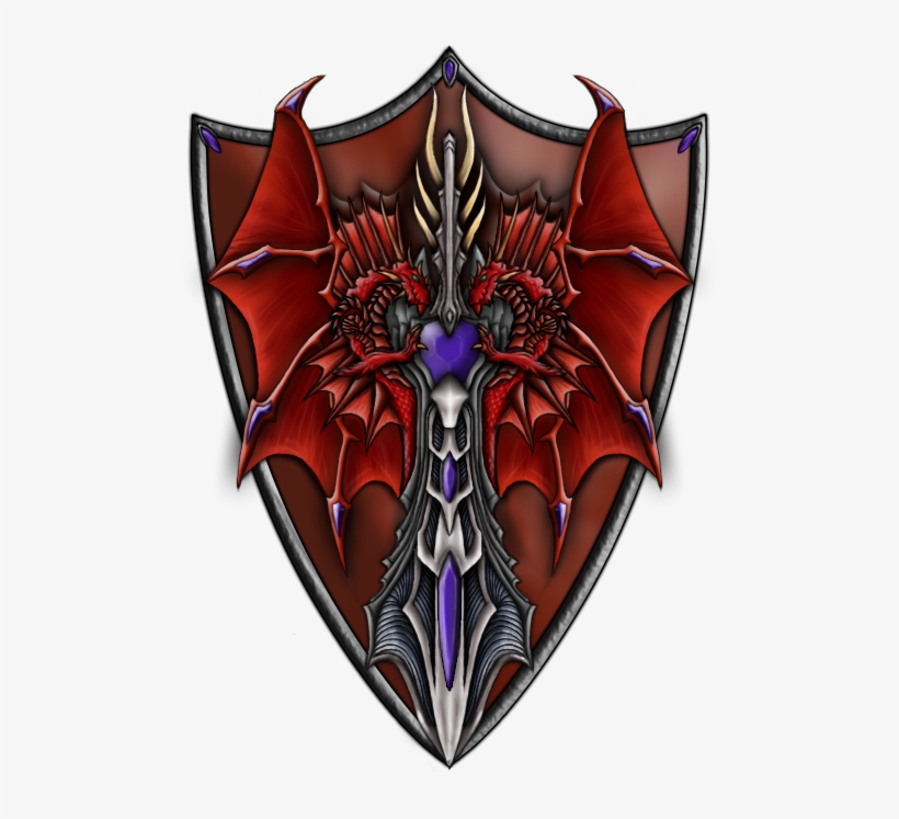 Dragon Shield Por Tetsubo - Illustration, transparent png download