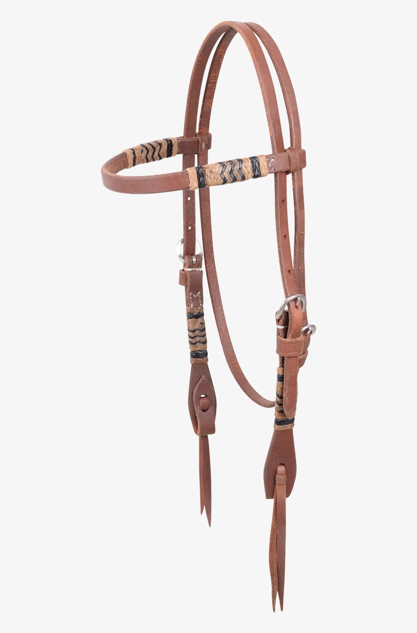 Natural Rawhide Braided Headstall - Halter, transparent png download