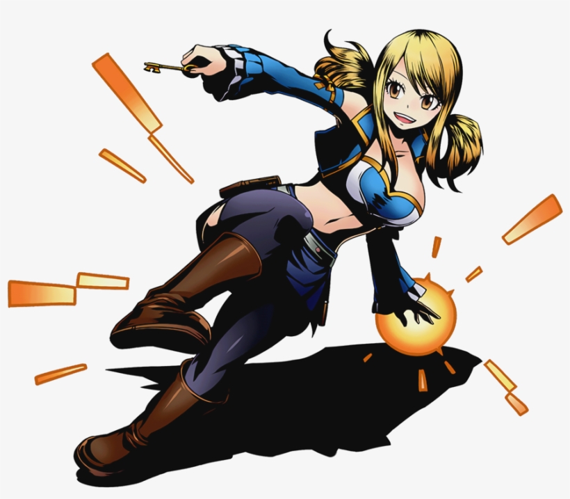 Original) Loading Lucy Heartfilia - Cartoon, transparent png download