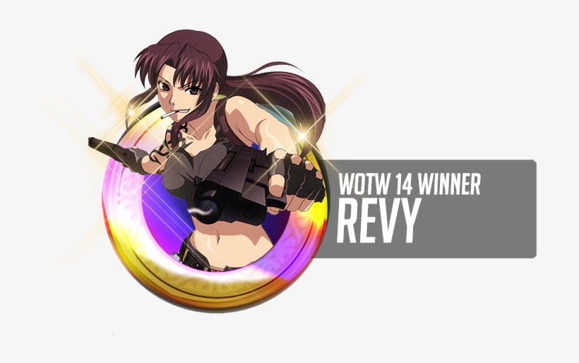 Medal Wotw14 L - Black Lagoon Render, transparent png download