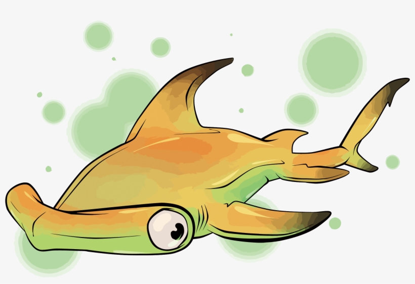 Hammerhead Clipart Ocean Fish, transparent png download
