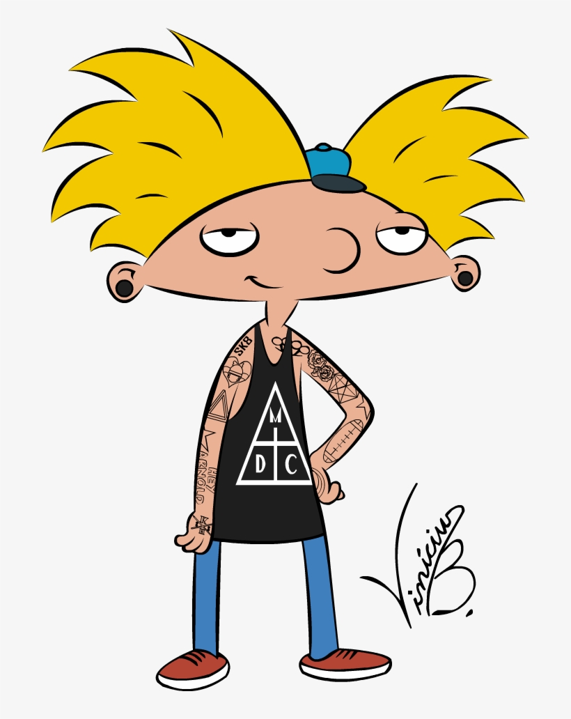 Hey Arnold With Tattoos, transparent png download