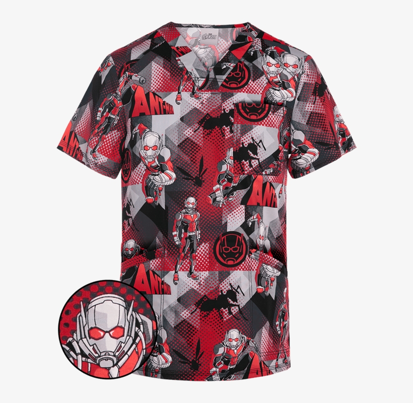 Ck675maa - Ant Man Scrub Top, transparent png download