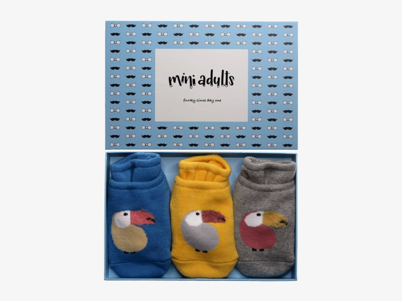 Toucan Baby Socks Gift Set - Sock, transparent png download