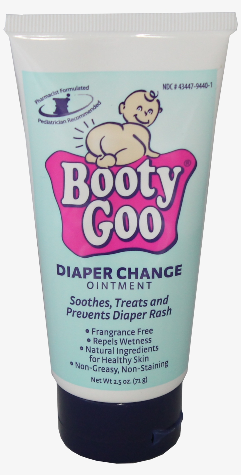 Booty Goo Diaper Change Ointment - Cosmetics, transparent png download