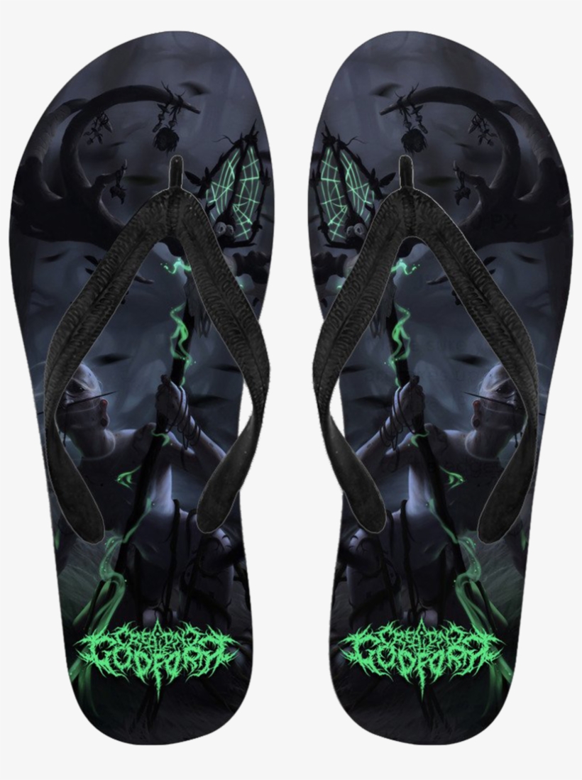 Official Creating The Godform Eve Of Hollow Mass Flip - Flip-flops, transparent png download