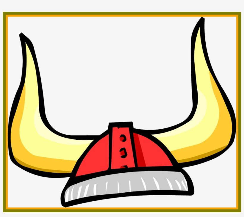 Awesome Png Recherche New Image For Kids - Club Penguin Red Viking Helmet, transparent png download
