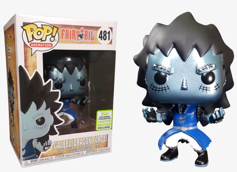 Fairy - Funko Fairy Tail Gajeel, transparent png download