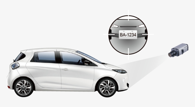 Integrated With Our Parking Management System, Lpr2000 - Renault Zoe Side, transparent png download